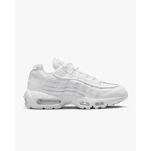 Nike Air Max 95 Essential Triple White Grey Mens Running CT1268 100 - SIZE 7.5 main image 8
